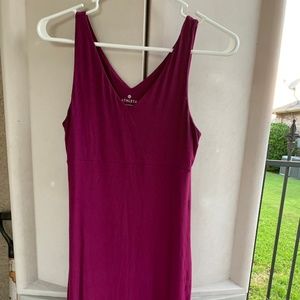 Athleta Santorini Mini Dress XSP Cranberry